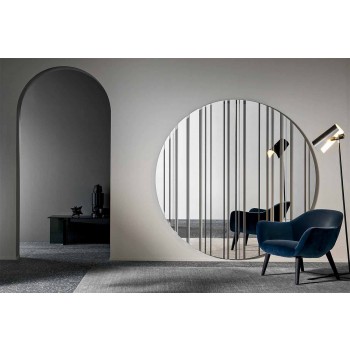 Pasqyra e murit të rrumbullakët Ø200 Made in Italy Design - Koriander