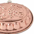 Essertmbëlsira Tortë Ovale për Tortë në Bakër Bakër i Kallajosur me Dekor - Gianfilippo Viadurini