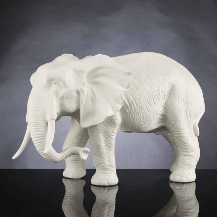 Figurinë e Elefantëve Qeramikë të punuar me dorë Prodhuar në Itali - Njësi këmbësorie Viadurini