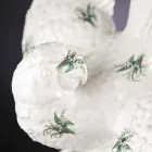 Figurinë qeramike në formë Parrot, punuar me dorë në Itali - Pagallo Viadurini