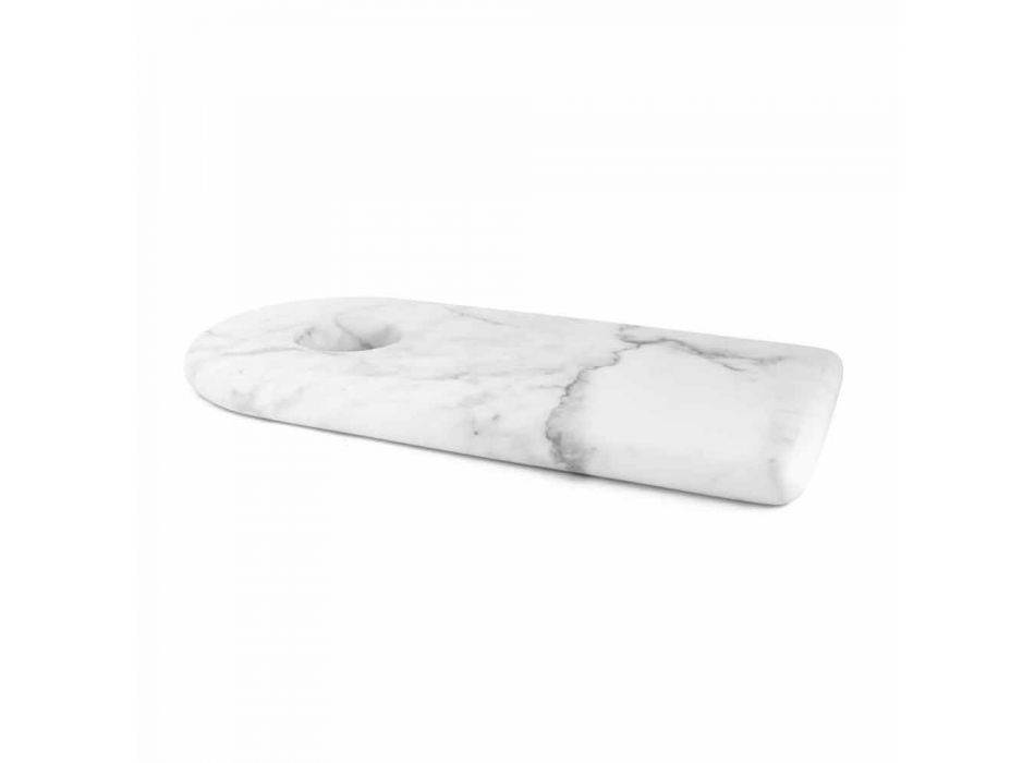 Bordi Prerës i Mermerit Modern Carrara Modern Bardhë Made in Italy - Amros