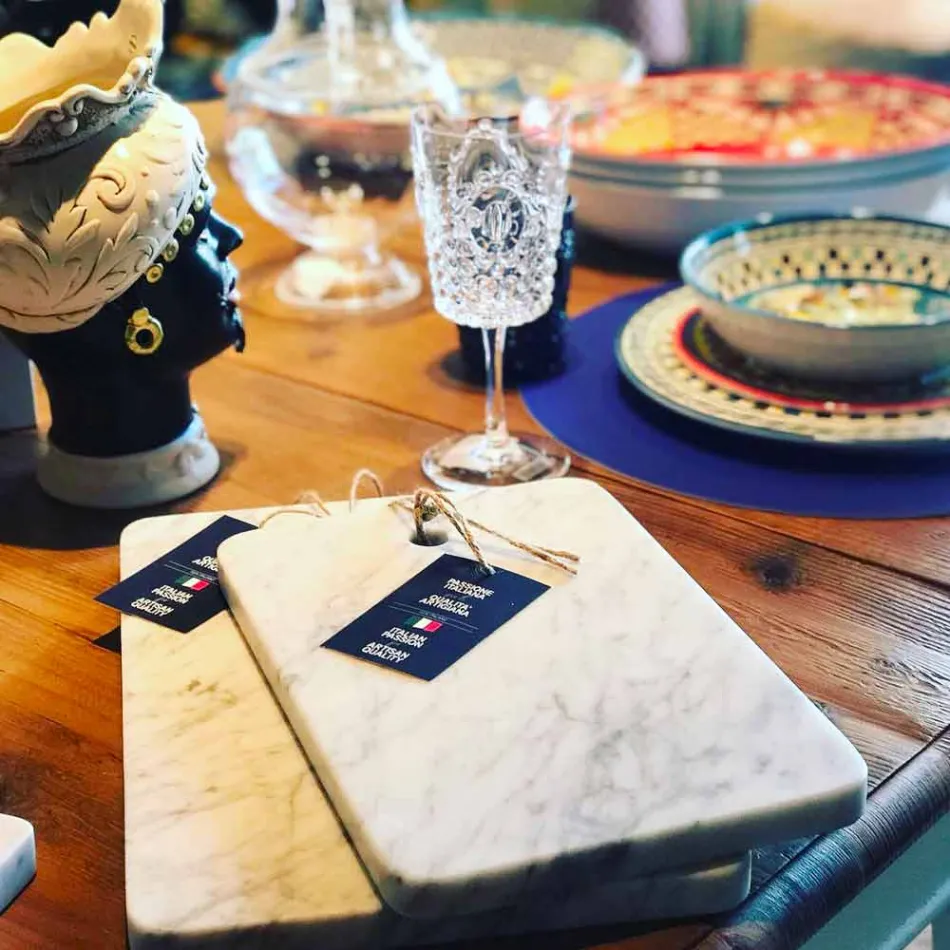 Pllaka prerëse në Carrarra Mermeri i Bardhë i Prodhuar në Itali Dizajn - Masha Viadurini