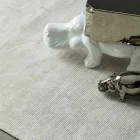 Qilim modern i dhomës së ndenjes në pambuk dhe viskozë, i punuar me dorë - i butë Viadurini