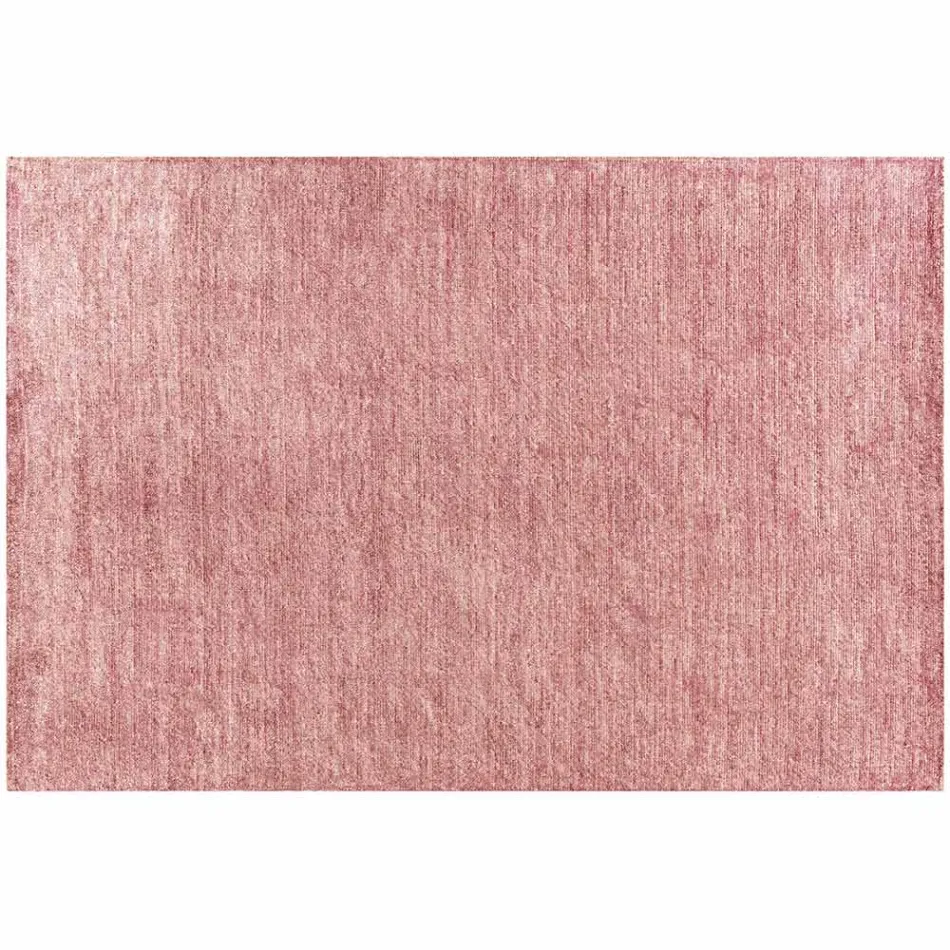 Qilim i punuar me dorë i endur në Indi Lesh me cilësi të lartë dhe mëndafsh bambu - Anella Viadurini