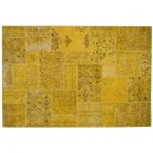 Qilim me nyje të dorës së dhomës së ndenjes me lara-lara artizanale në Türkiye - Raimund Viadurini