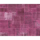 Qilim me nyje të dorës së dhomës së ndenjes me lara-lara artizanale në Türkiye - Raimund Viadurini