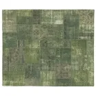 Qilim i dhomës së ndenjes me lara-arra artizanale i lidhur me dorë në Türkiye - Raimund Viadurini