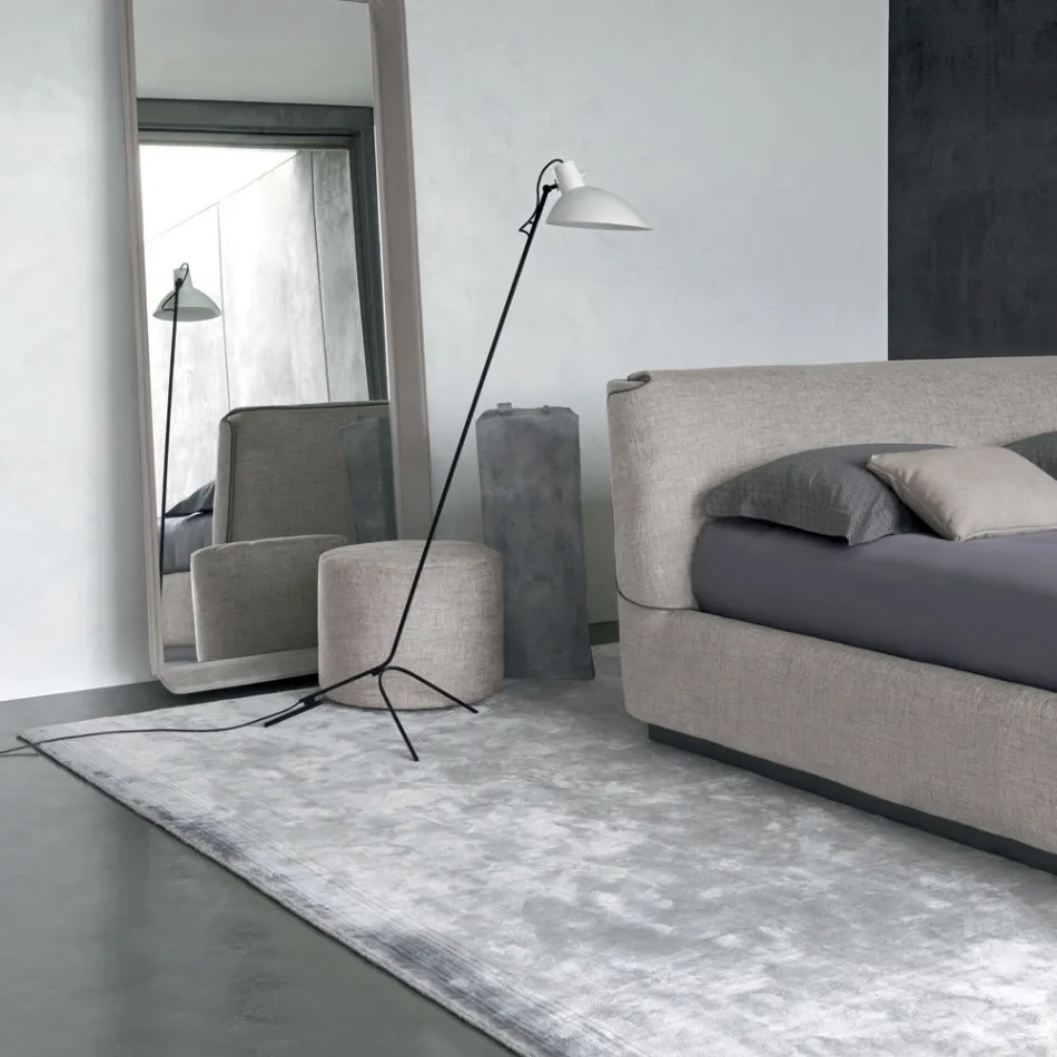 Tapeti i dhomës së ndenjes i punuar me dorë me fije viskoze të cilësisë së lartë në Indi - mbulesë Viadurini