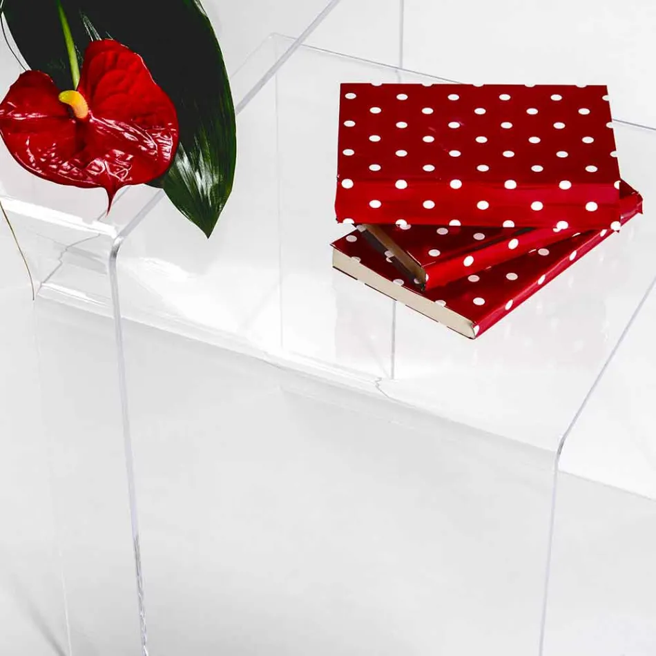 Tabela projektimi në pleksiglas me ngjyrë të prodhuar në Itali, Spinoso Viadurini