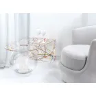 Tavolinë ura moderne në pleksiglas e prodhuar në Itali, Bolly Viadurini