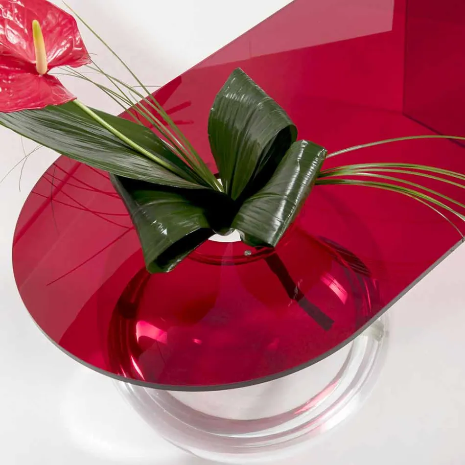 Tabela moderne e urës pleksiglase e bërë në Itali, Bolly Viadurini