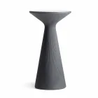 Tavolinë kafeje me Rrumbullakët të Lartë në Jashtë në Polietilen dhe HPL Prodhuar në Itali - Desmond Viadurini