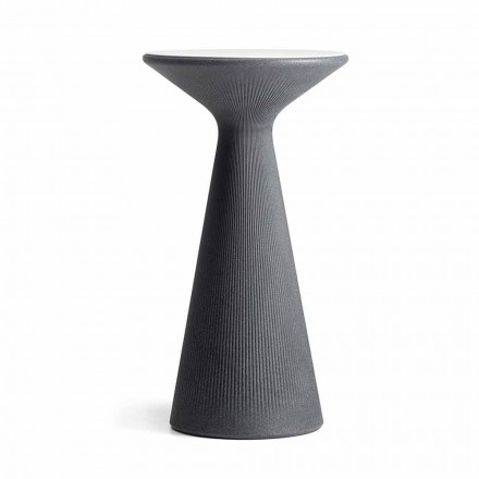 Tavolinë kafeje me Rrumbullakët të Lartë në Jashtë në Polietilen dhe HPL Prodhuar në Itali - Desmond Viadurini