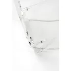 Tavolinë e Ulët pranë Tavolinës në Plexiglass Transparente Prodhuar në Itali - Alamain Viadurini