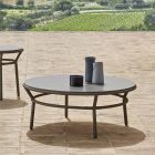 Tavolina e ulët Hpl ose Qeramike Prodhuar në Itali - Emmacross nga Varaschin Viadurini