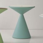 Tavolinë kafeje në natyrë me polietileni me ngjyrë me ndarje të brendshme - akute Viadurini