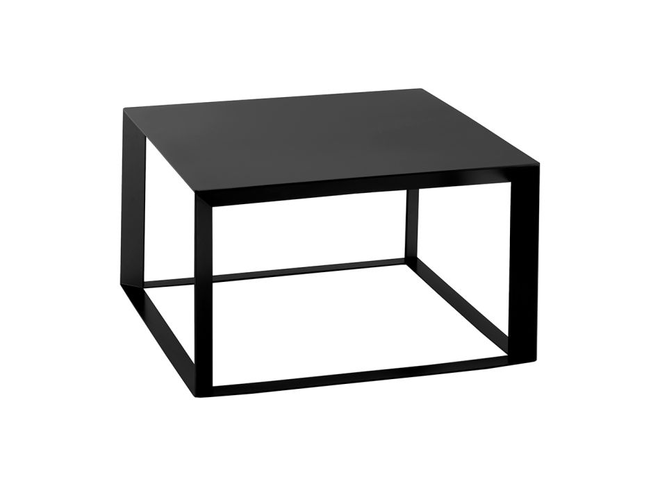 Tavolinë kafeje Metal Design Square në 2 Përmasa - Josyane Viadurini