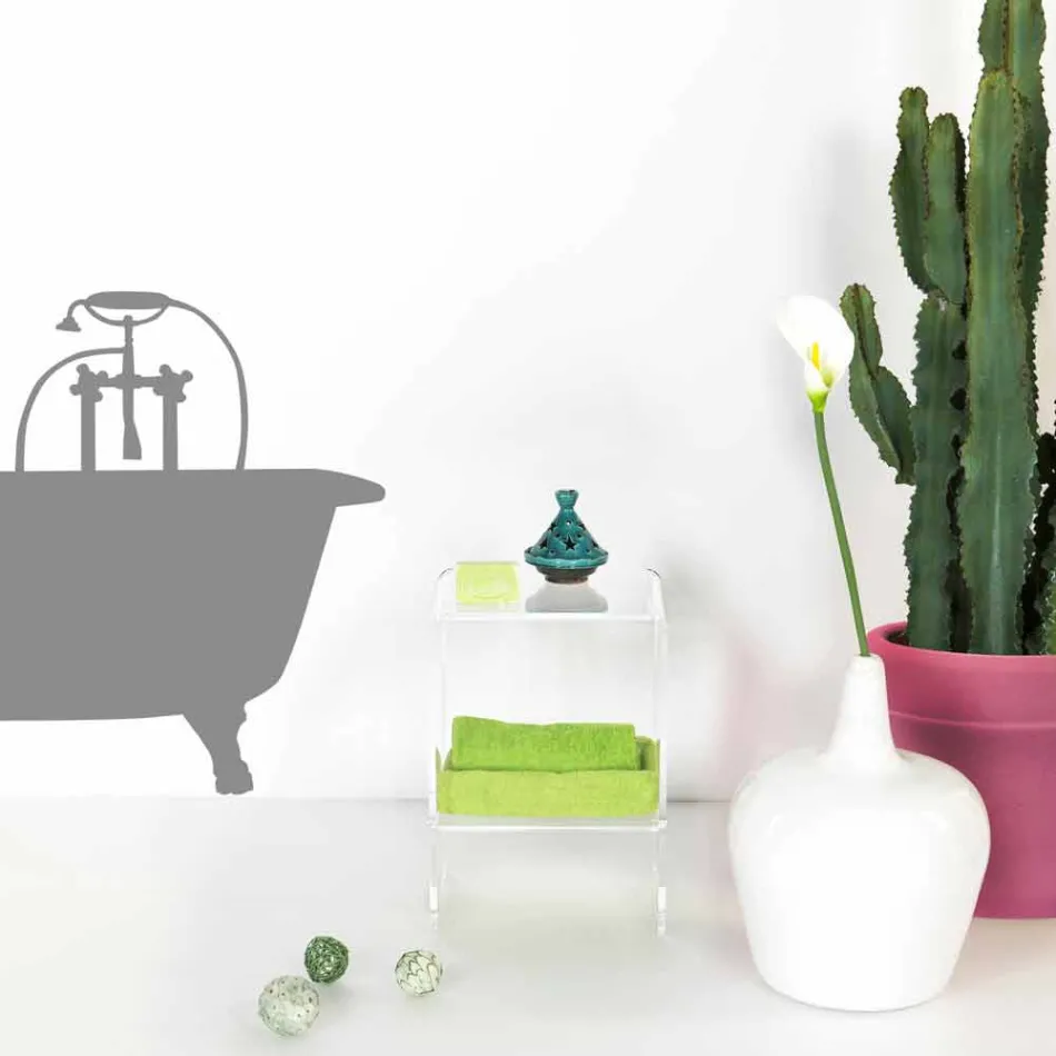 Tavolinë kafeje me dizajn modern bashkëkohor / tryezë anësore Mimi, bërë në Itali Viadurini