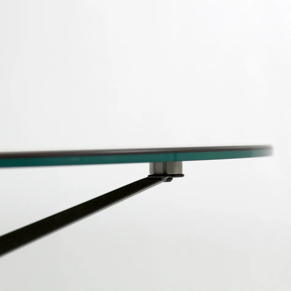 Tavolinë kafeje me majë të rrumbullakët Made in Stoneware Made in Italy - Siste Viadurini