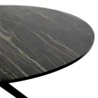 Tavolinë kafeje me majë të rrumbullakët Made in Stoneware Made in Italy - Siste Viadurini