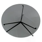 Tavolinë kafeje me majë të rrumbullakët Made in Glass Made in Italy - Siste Viadurini