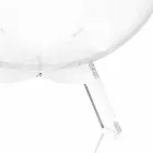 Tavolinë / kontejner kafe blu e çelur, dizajn modern i bërë në Itali Viadurini