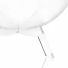 Tavolinë / enë kafeje e rrumbullakët e zezë Biffy, dizajn modern i bërë në Itali Viadurini