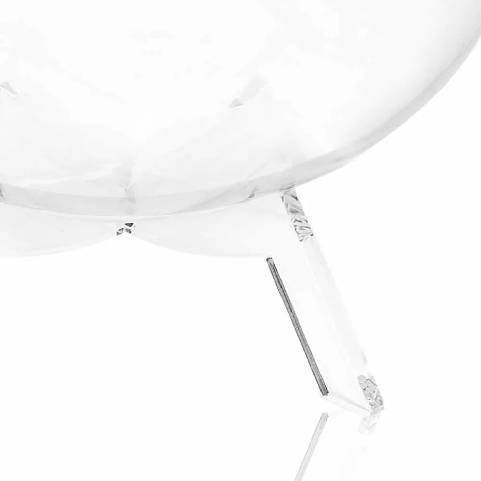 Tavolinë / enë kafeje e rrumbullakët e zezë Biffy, dizajn modern i bërë në Itali Viadurini