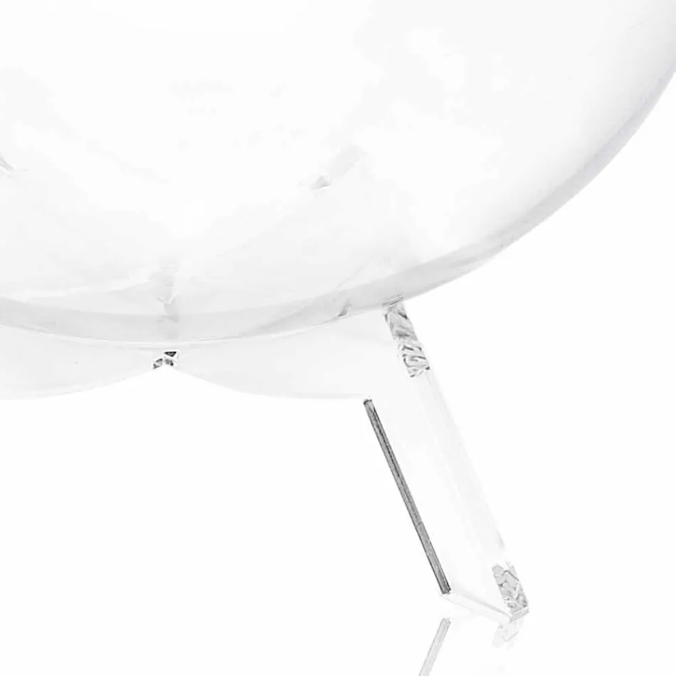 Tavolinë / enë kafeje e rrumbullakët e kuqe Biffy, dizajn modern i bërë në Itali Viadurini