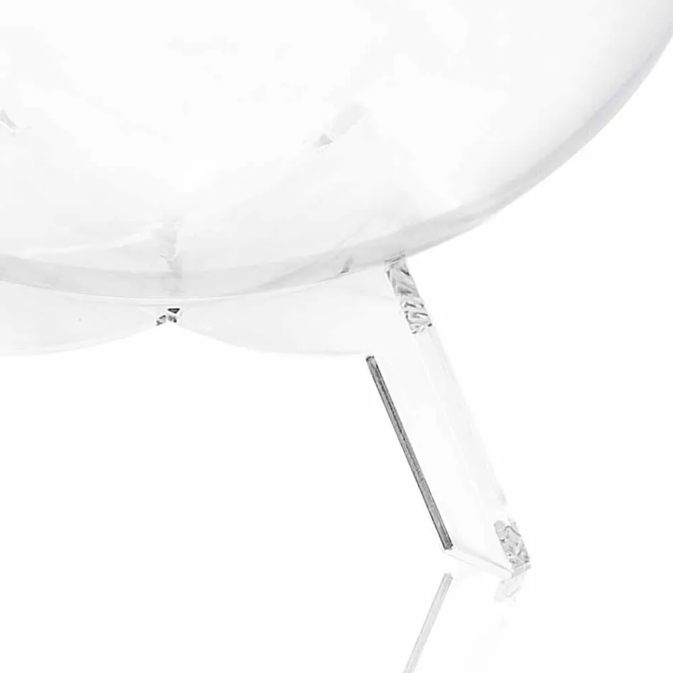 Tavolinë / enë kafeje e rrumbullakët e gjelbër Biffy, dizajn modern i bërë në Itali Viadurini