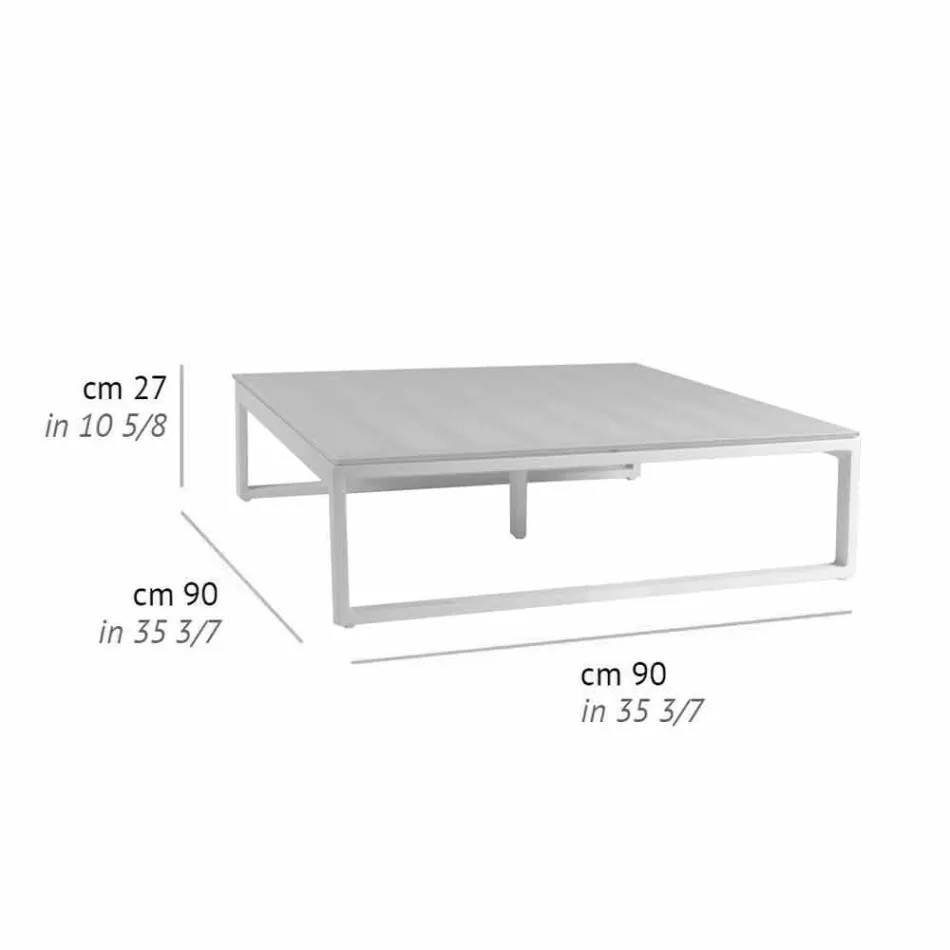 Dizajni Sheshi Tabela e Jashtme në Hapësirë 2 Dimensionet 3 Përfundon - Julie Viadurini