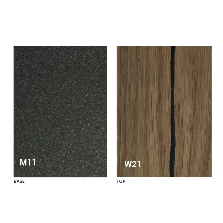 Transformimi i tryezës së kafesë të dizajnit në dru i bërë në Itali - Vincenzo Viadurini