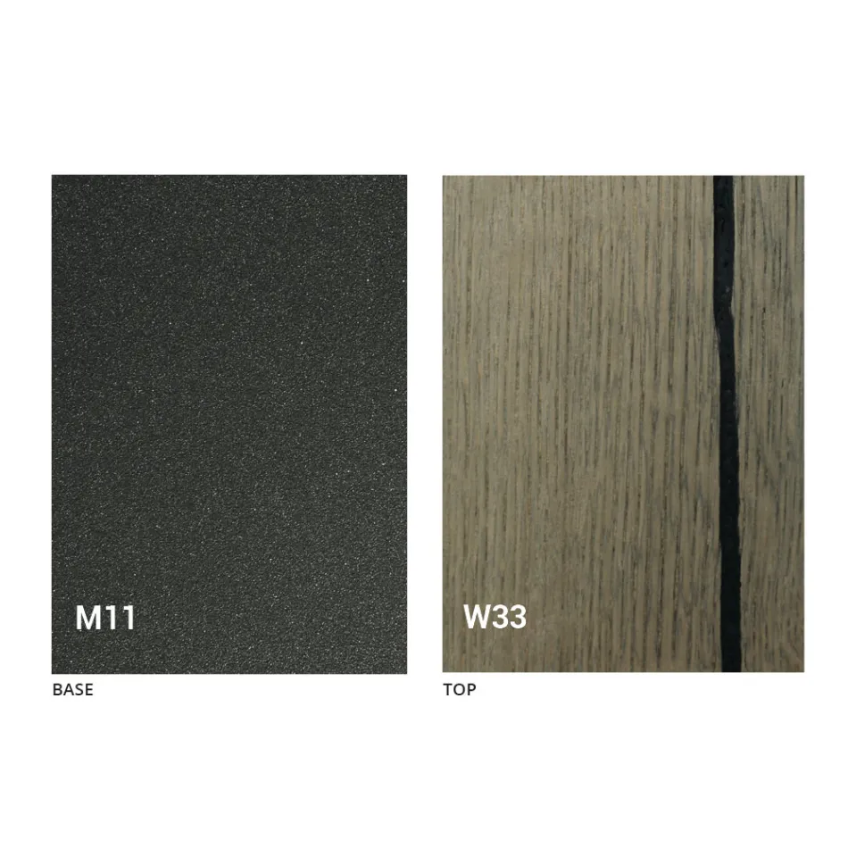 Transformimi i tryezës së kafesë të dizajnit në dru i bërë në Itali - Vincenzo Viadurini