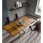 Tavolinë kafeje me dizajn të transformueshëm në Prodhim druri në Itali - Vincenzo Viadurini