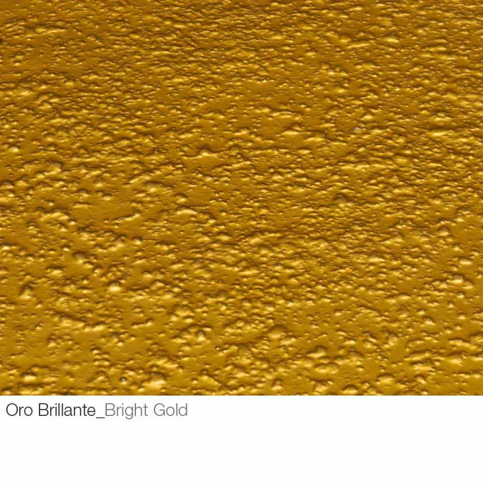 Tavolinë kafeje në kristal dhe metal të falsifikuar prodhuar në Itali - Montebianco Viadurini