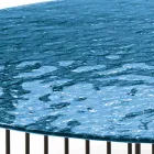 Tavolinë kafeje në kristal dhe metal të falsifikuar prodhuar në Itali - Montebianco Viadurini