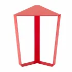 Tavolinë kafeje në metal me ngjyra të modelit modern italian - Yasmine Viadurini