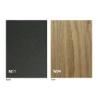 Tavolinë Kafeje Transformuese Moderne në Dru dhe Metal prodhuar në Itali - Fabio Viadurini