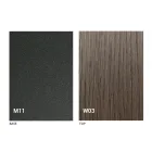 Tavolinë Kafeje Transformuese Moderne në Dru dhe Metal prodhuar në Itali - Fabio Viadurini