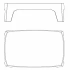 Solid by Vondom tryezë kafeje në natyrë në polipropilen Viadurini