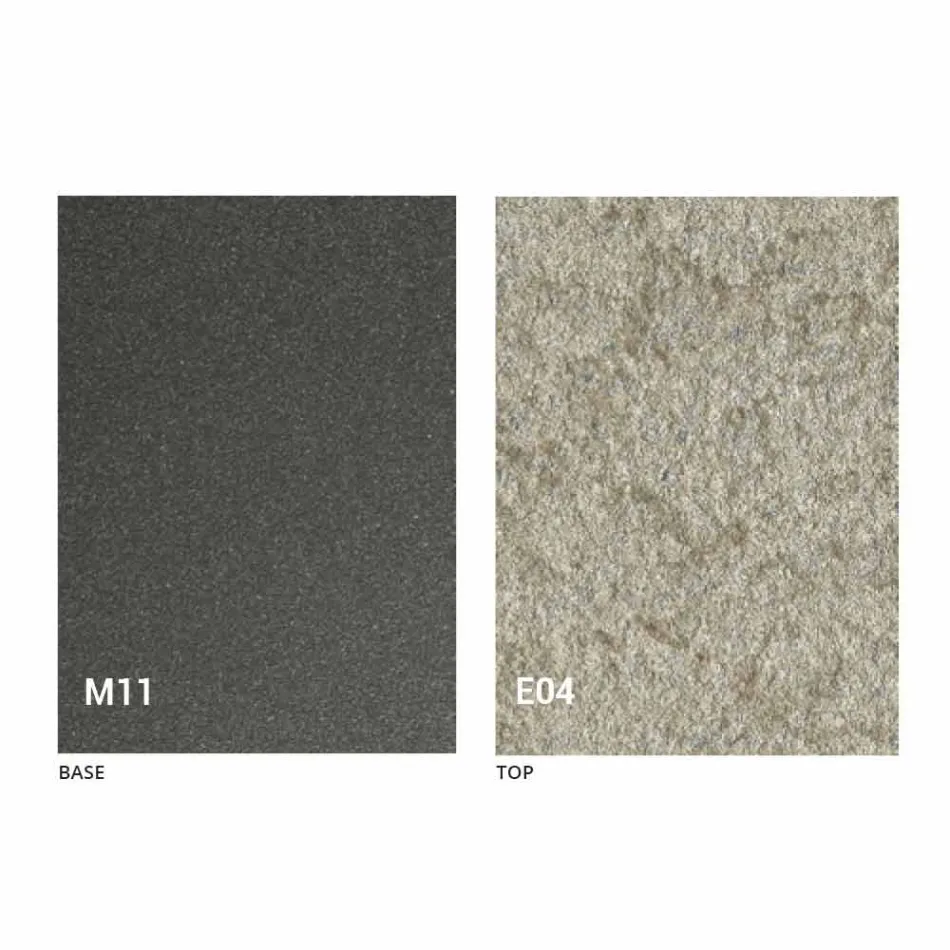 Tavolinë kafeje e transformueshme me efekt llaçi Top prodhuar në Itali - Romantike Viadurini