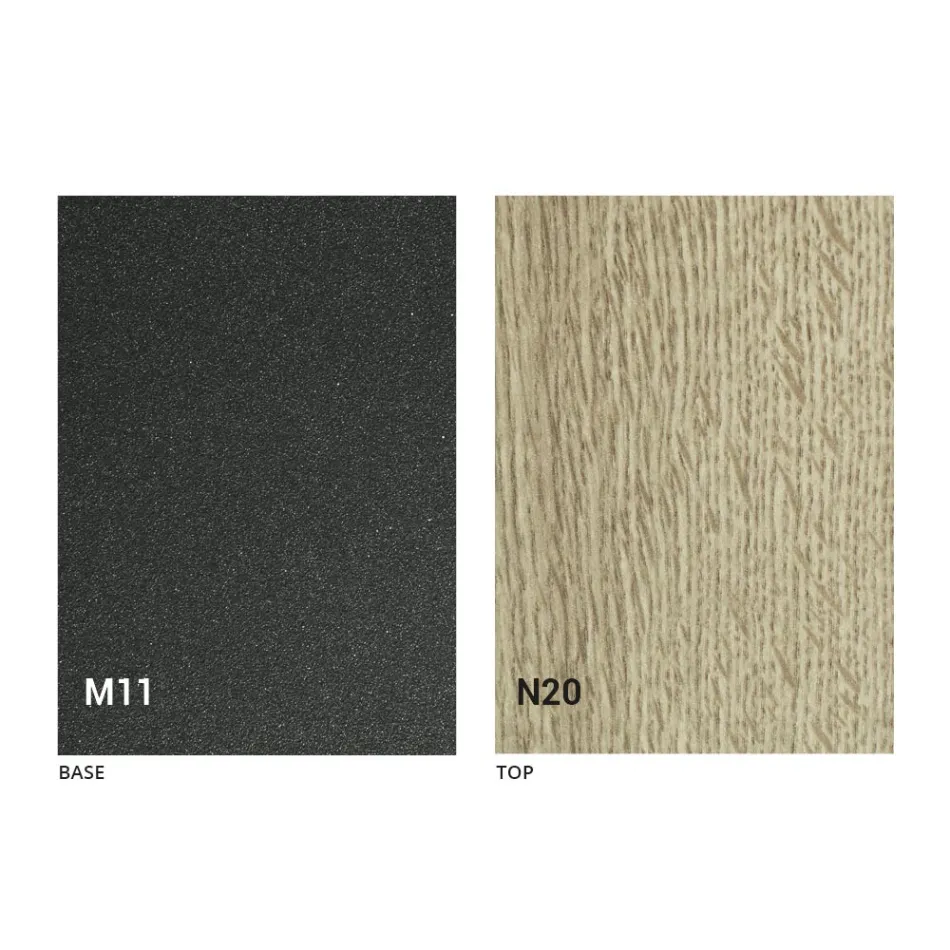 Tavolinë kafeje e konvertueshme në një tryezë kuzhine, prodhuar në Itali Design - Genio Viadurini