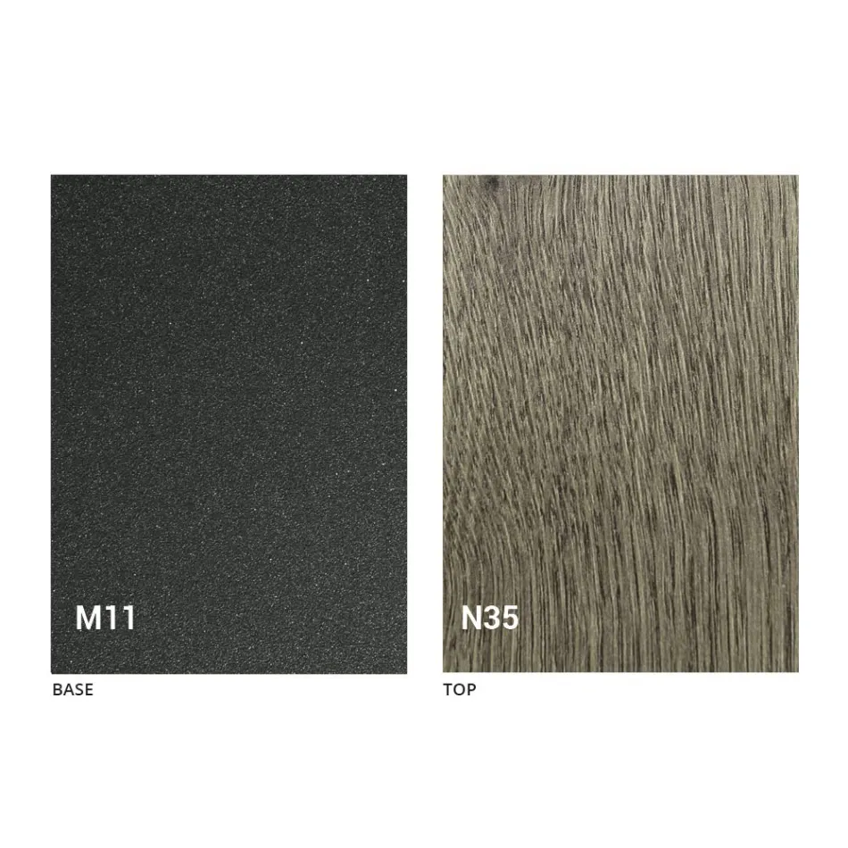 Tavolinë kafeje e konvertueshme në një tryezë kuzhine, prodhuar në Itali Design - Genio Viadurini