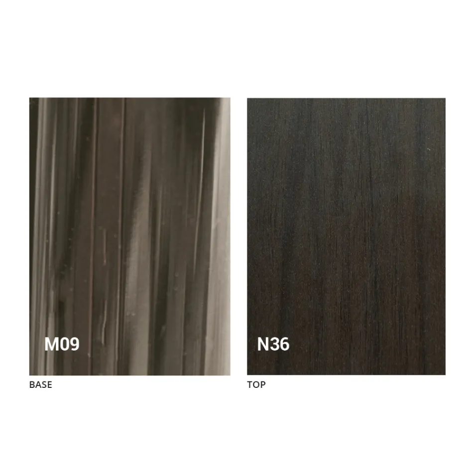 Tavolinë Kafeje Transformuese Moderne në Dru dhe Metal prodhuar në Itali - Gabri Viadurini