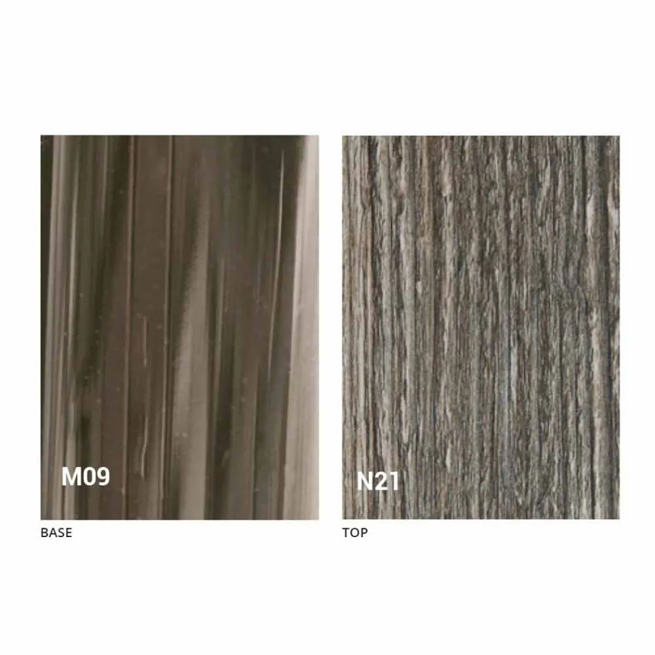 Tavolinë Kafeje Transformuese Moderne në Dru dhe Metal prodhuar në Itali - Gabri Viadurini