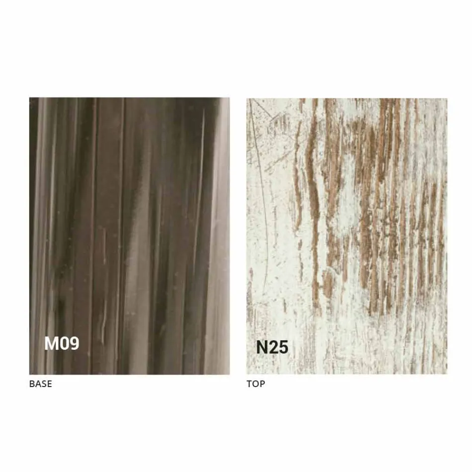 Tavolinë Kafeje Transformuese Moderne në Dru dhe Metal prodhuar në Itali - Gabri Viadurini