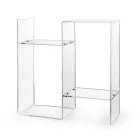 Tavolinë divani në pleksiglas transparent ose me tym Prodhuar në Itali - Janne Viadurini