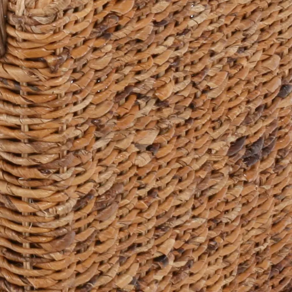 Tavolinë kafeje në natyrë me thurje natyrale me banane - gjellë Viadurini