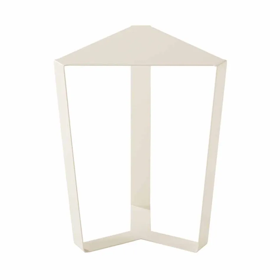 Tavolinë kafeje Metalike në natyrë, Ngjyra të ndryshme, Dizajn Modern Italian - Yasmine Viadurini