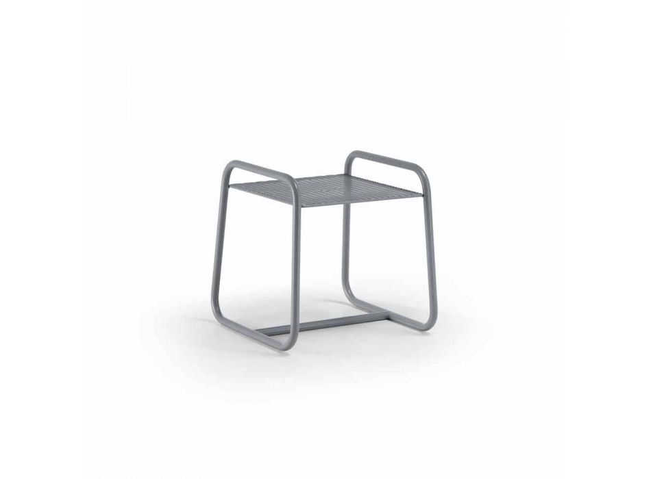 Tavolinë kafeje në natyrë me ngjyra metalike me dizajn modern për dhomën e ndenjes - Karol Viadurini